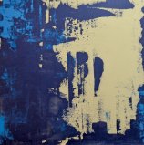 blue shadows, acrylique, 70x70cm